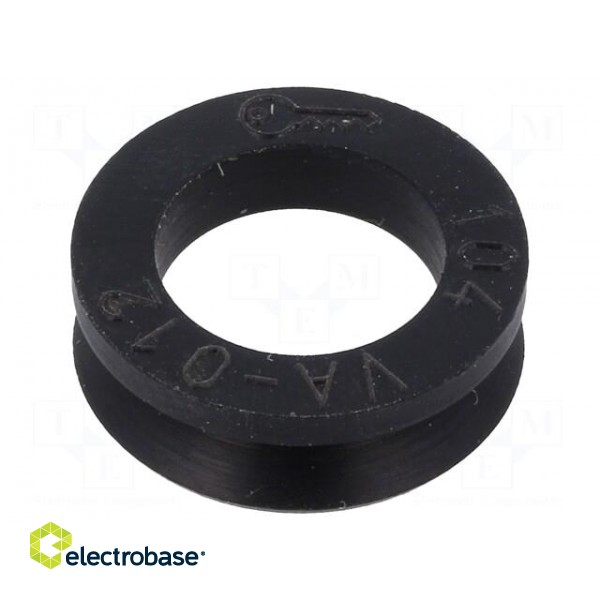 V-ring washer | NBR rubber | Shaft dia: 11.5÷12.5mm | L: 5.5mm