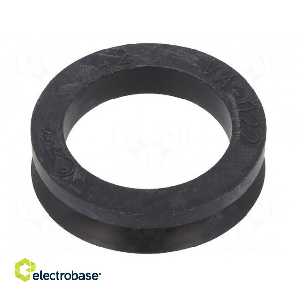 V-ring washer | NBR rubber | Shaft dia: 21÷24mm | L: 7.5mm | Ø: 20mm