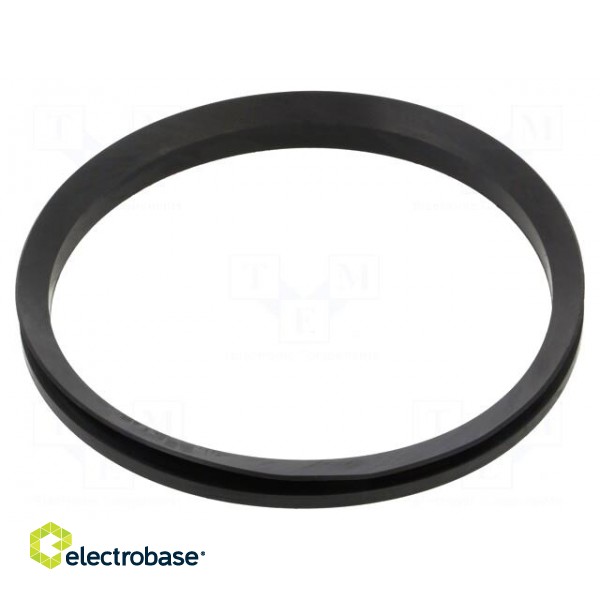 V-ring washer | NBR rubber | Shaft dia: 115÷125mm | L: 12.8mm image 1