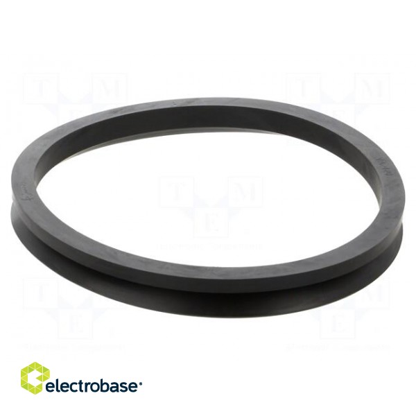 V-ring washer | NBR rubber | Shaft dia: 115÷125mm | L: 12.8mm image 2