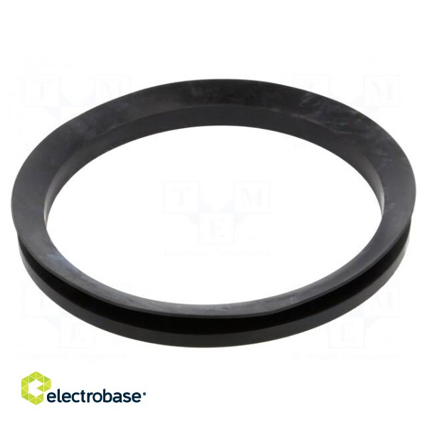 V-ring washer | NBR rubber | Shaft dia: 190÷210mm | L: 5.5mm | Ø: 180mm фото 1