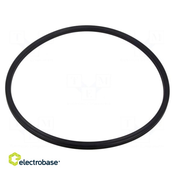 X-ring washer | NBR rubber | Thk: 6.99mm | Øint: 189.87mm | -40÷100°C
