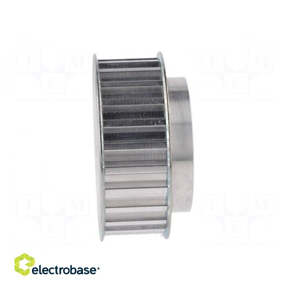 Belt pulley | T10 | W: 25mm | whell width: 40mm | Ø: 77.75mm | aluminium image 7