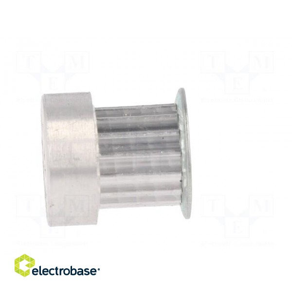 Belt pulley | T2.5 | W: 4 | 6mm | whell width: 16mm | Ø: 11.4mm | aluminium image 7