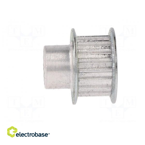 Belt pulley | T2.5 | W: 4 | 6mm | whell width: 16mm | Ø: 13.8mm | aluminium image 3