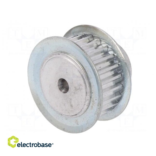 Belt pulley | T2.5 | W: 4 | 6mm | whell width: 16mm | Ø: 18.5mm | aluminium image 6