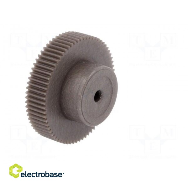 Spur gear | whell width: 16mm | Ø: 36mm | Number of teeth: 70 | ZCL image 8