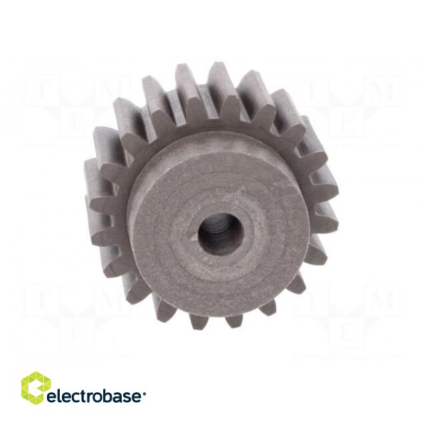Spur gear | whell width: 45mm | Ø: 66mm | Number of teeth: 20 | ZCL фото 9