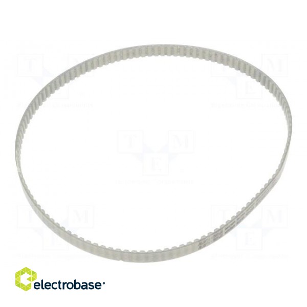 Timing belt | AT5 | W: 10mm | H: 2.7mm | Lw: 600mm | Tooth height: 1.2mm