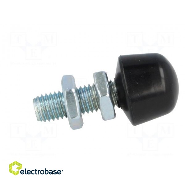 Clamping bolt | Thread: M10 | Base dia: 18mm | Kind of tip: rounded image 7