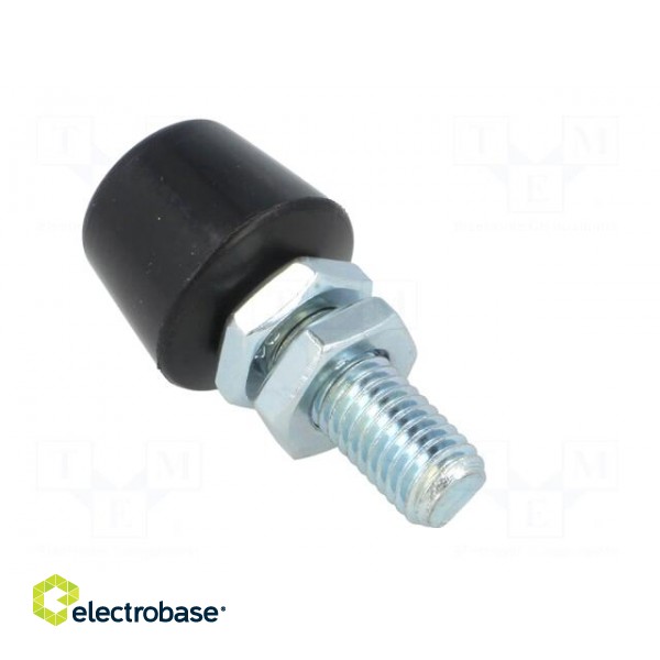 Clamping bolt | Thread: M10 | Base dia: 20mm | Kind of tip: flat image 4