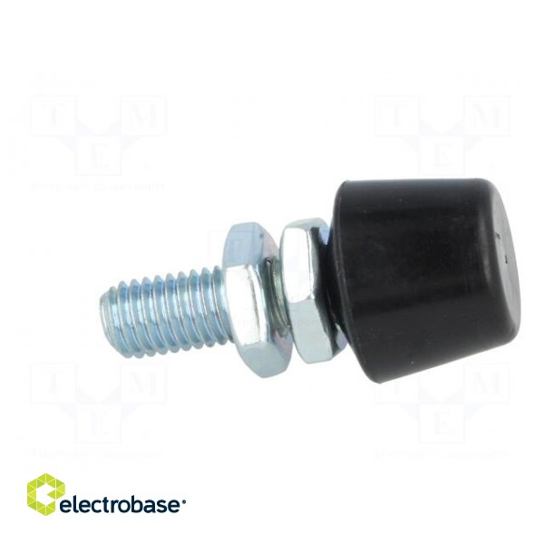 Clamping bolt | Thread: M10 | Base dia: 20mm | Kind of tip: flat фото 7