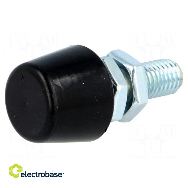 Clamping bolt | Thread: M10 | Base dia: 20mm | Kind of tip: flat paveikslėlis 1