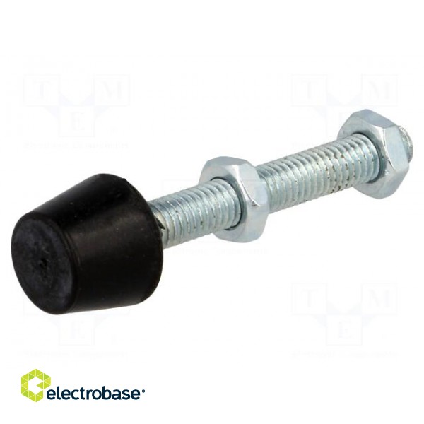 Clamping bolt; Thread: M5; Base dia: 10mm; Kind of tip: flat paveikslėlis 1
