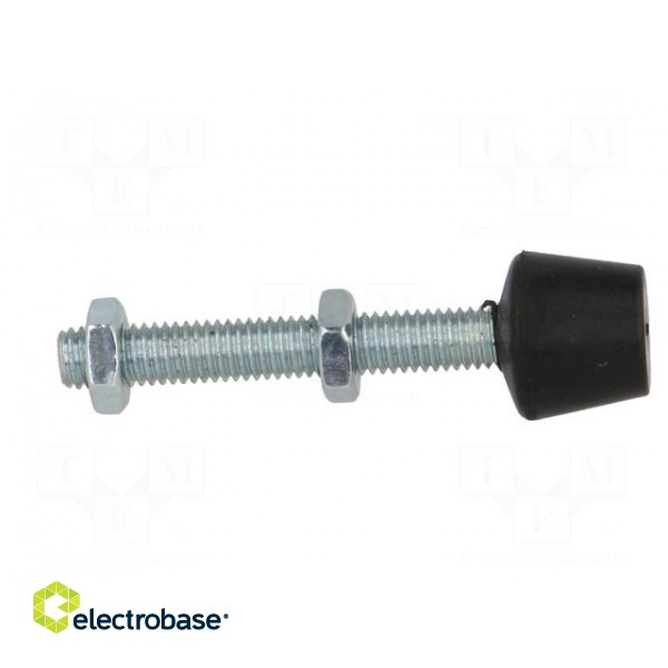 Clamping bolt; Thread: M5; Base dia: 10mm; Kind of tip: flat фото 7