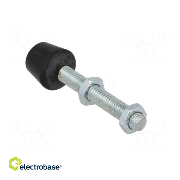 Clamping bolt; Thread: M5; Base dia: 10mm; Kind of tip: flat фото 4