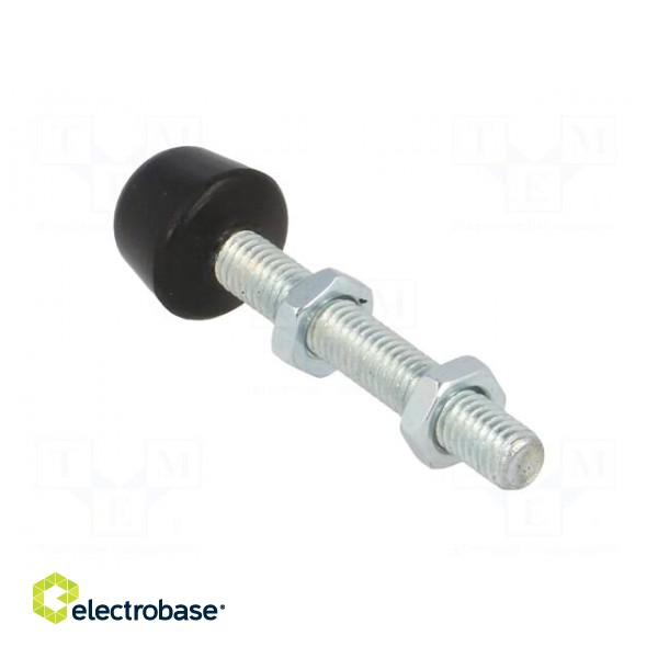 Clamping bolt | Thread: M5 | Base dia: 9mm | Kind of tip: rounded фото 4