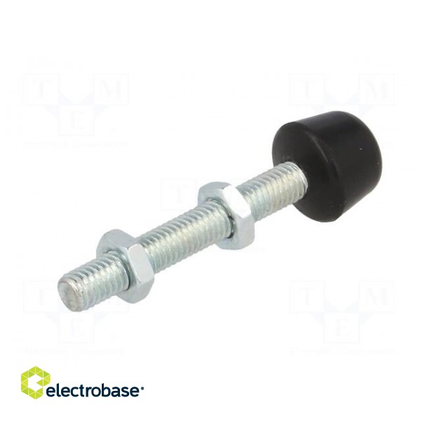 Clamping bolt | Thread: M5 | Base dia: 9mm | Kind of tip: rounded image 6