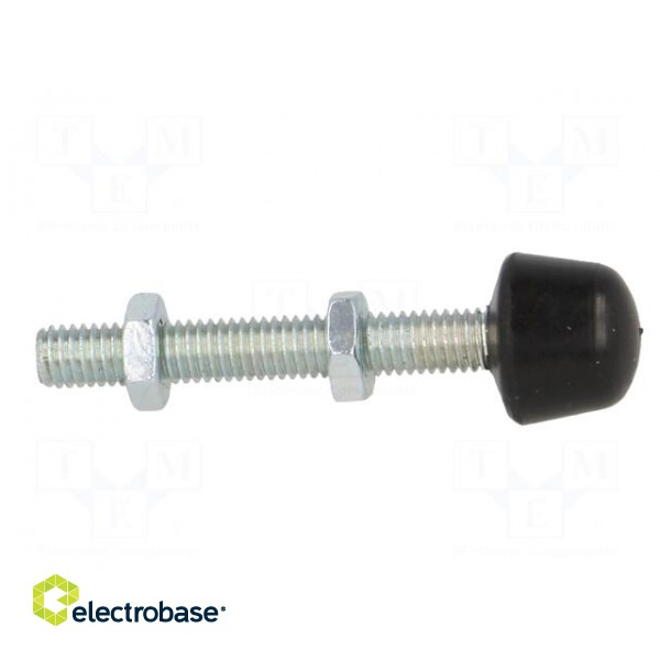 Clamping bolt | Thread: M5 | Base dia: 9mm | Kind of tip: rounded фото 7