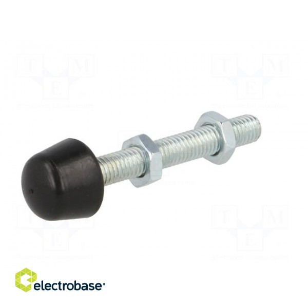 Clamping bolt | Thread: M5 | Base dia: 9mm | Kind of tip: rounded image 2