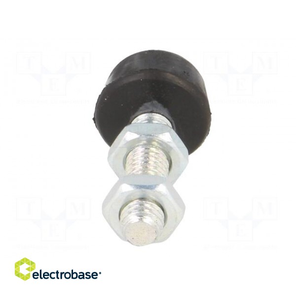 Clamping bolt | Thread: M6 | Base dia: 12mm | Kind of tip: rounded фото 5