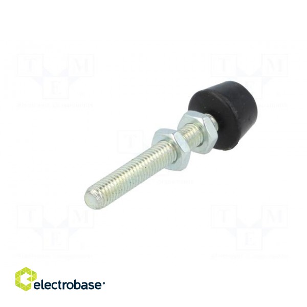 Clamping bolt | Thread: M6 | Base dia: 13mm | Kind of tip: flat фото 6