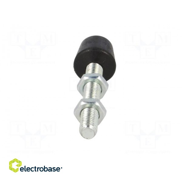 Clamping bolt | Thread: M8 | Base dia: 16mm | Kind of tip: flat фото 5