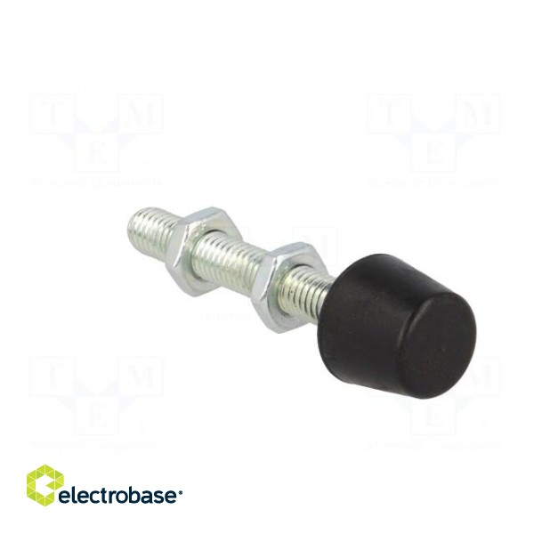 Clamping bolt | Thread: M8 | Base dia: 16mm | Kind of tip: flat фото 8