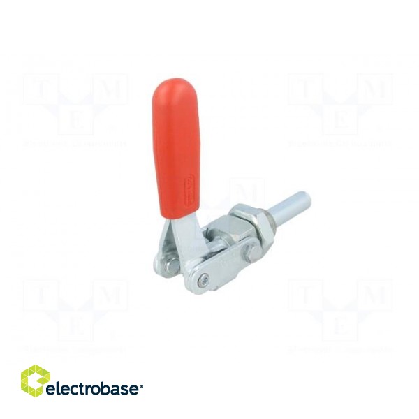 Plunger clamps | steel | 5.4kN | Actuator material: hardened steel фото 2