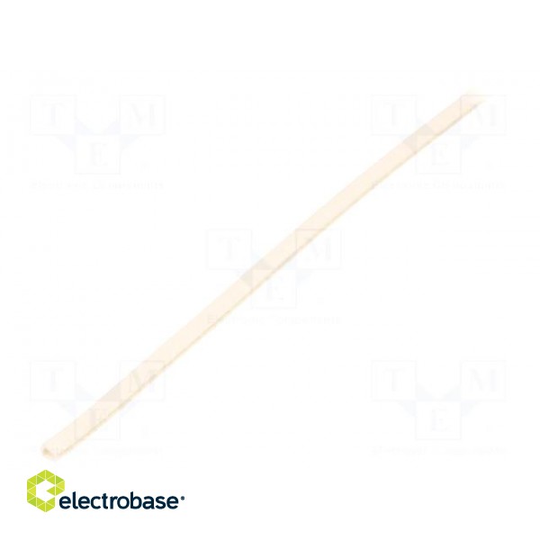 Hole and edge shield | polyetylene | L: 30.5m | natural | H: 3mm