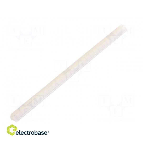 Hole and edge shield | polyetylene | L: 30.5m | natural | H: 4.7mm
