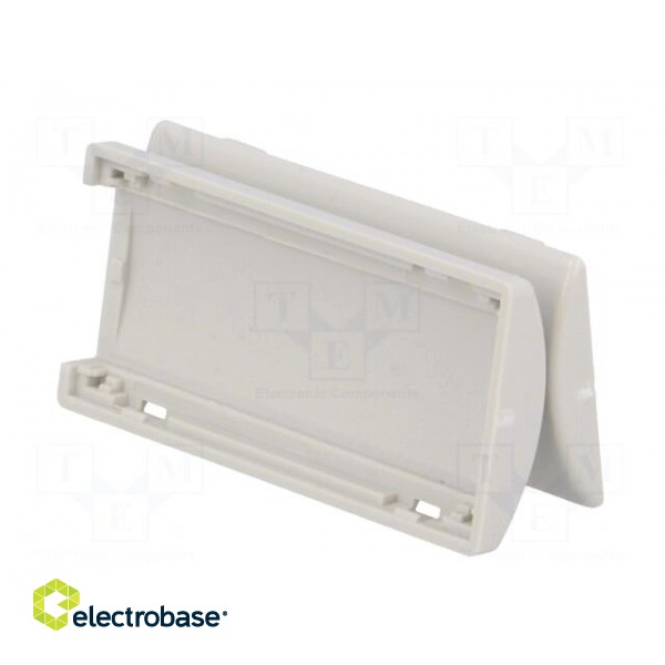 Enclosure: for USB | X: 18mm | Y: 33mm | Z: 8.5mm | ABS | grey | UL94HB image 4