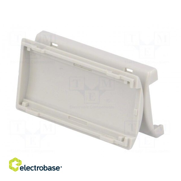 Enclosure: for USB | X: 18mm | Y: 33mm | Z: 8.5mm | ABS | grey | UL94HB image 8