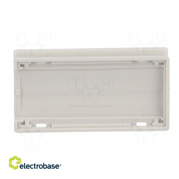 Enclosure: for USB | X: 18mm | Y: 33mm | Z: 8.5mm | ABS | grey | UL94HB image 3