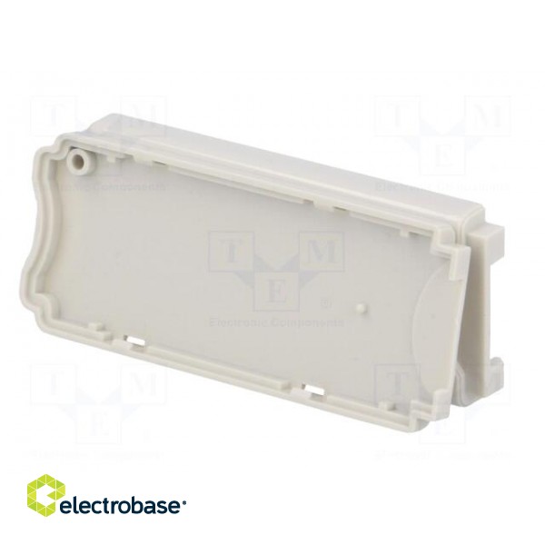 Enclosure: for USB | X: 23mm | Y: 71mm | Z: 8.7mm | ABS | grey | UL94HB image 4