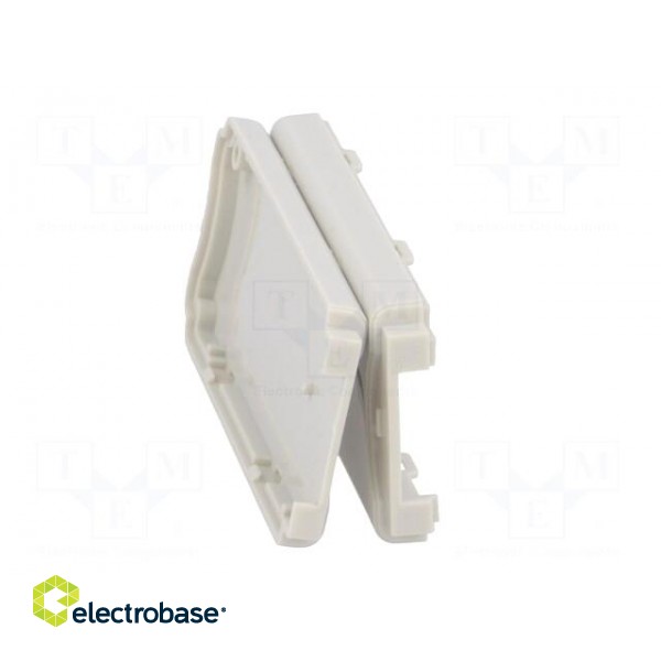 Enclosure: for USB | X: 23mm | Y: 71mm | Z: 8.7mm | ABS | grey | UL94HB image 5