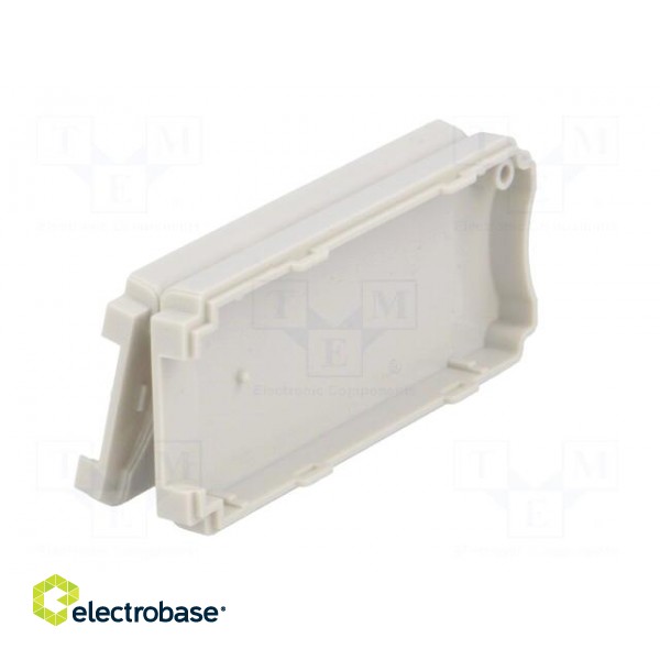Enclosure: for USB | X: 23mm | Y: 71mm | Z: 8.7mm | ABS | grey | UL94HB image 6