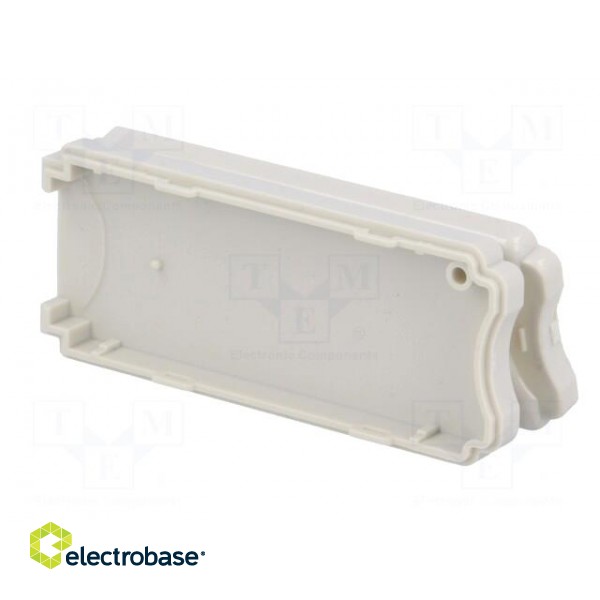 Enclosure: for USB | X: 23mm | Y: 71mm | Z: 8.7mm | ABS | grey | UL94HB image 8