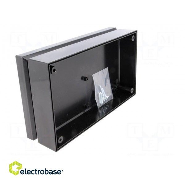 Enclosure: multipurpose | X: 112mm | Y: 200mm | Z: 51mm | vented | ABS фото 2