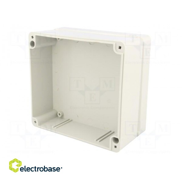 Enclosure: multipurpose | X: 115mm | Y: 125mm | Z: 58mm | ABS | grey | IP65 image 4