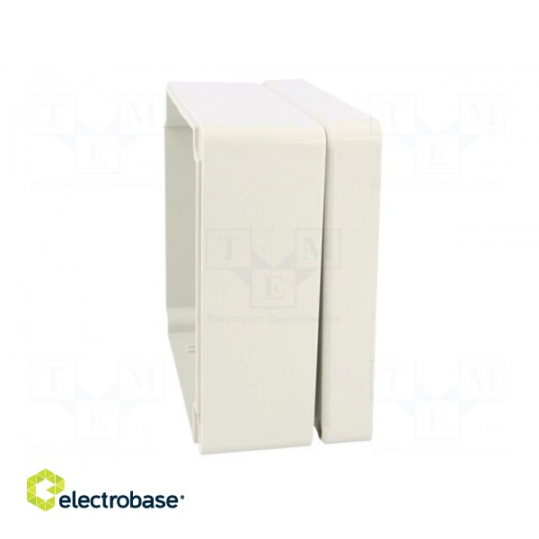 Enclosure: multipurpose | X: 115mm | Y: 125mm | Z: 58mm | ABS | grey | IP65 image 5