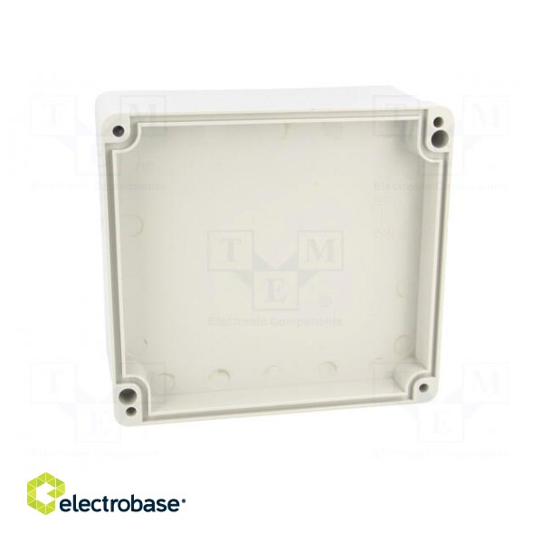 Enclosure: multipurpose | X: 115mm | Y: 125mm | Z: 58mm | ABS | grey | IP65 image 7