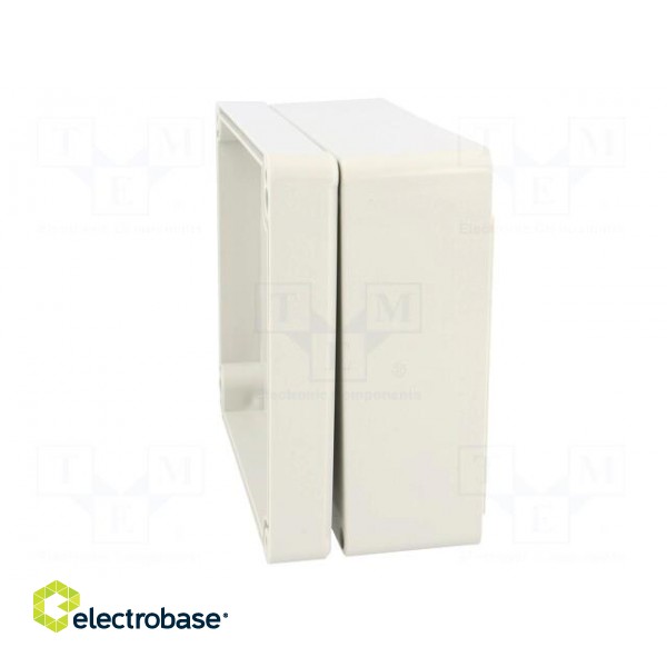 Enclosure: multipurpose | X: 115mm | Y: 125mm | Z: 58mm | ABS | grey | IP65 image 9