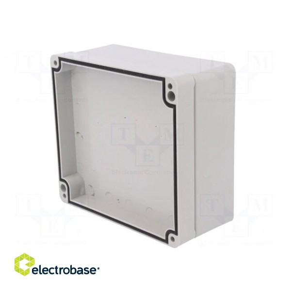 Enclosure: multipurpose | X: 115mm | Y: 125mm | Z: 58mm | ABS | grey | IP67 image 6