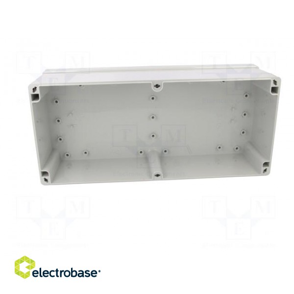 Enclosure: multipurpose; X: 150mm; Y: 340mm; Z: 101mm; EURONORD; grey image 4