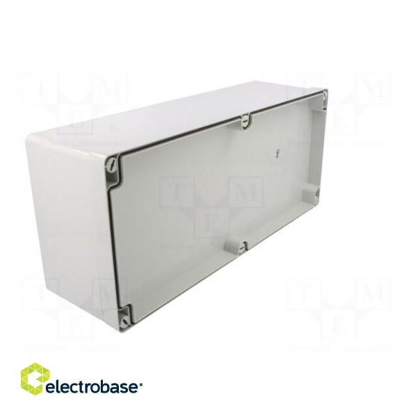 Enclosure: multipurpose; X: 150mm; Y: 340mm; Z: 101mm; EURONORD; grey image 7