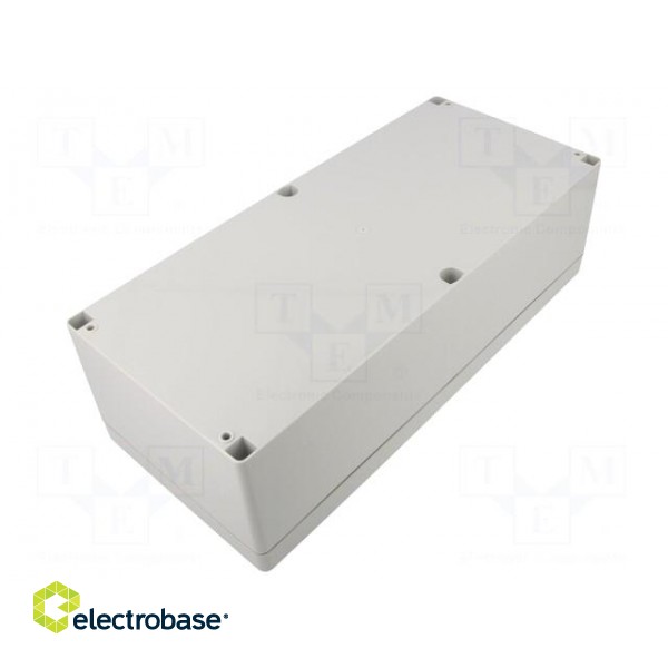 Enclosure: multipurpose; X: 150mm; Y: 340mm; Z: 101mm; EURONORD; grey image 2