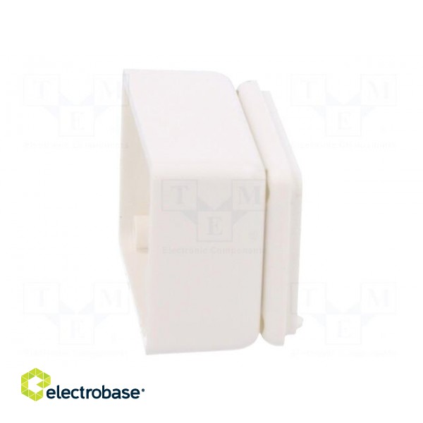 Enclosure: multipurpose | X: 23mm | Y: 33mm | Z: 16mm | ABS | white image 6