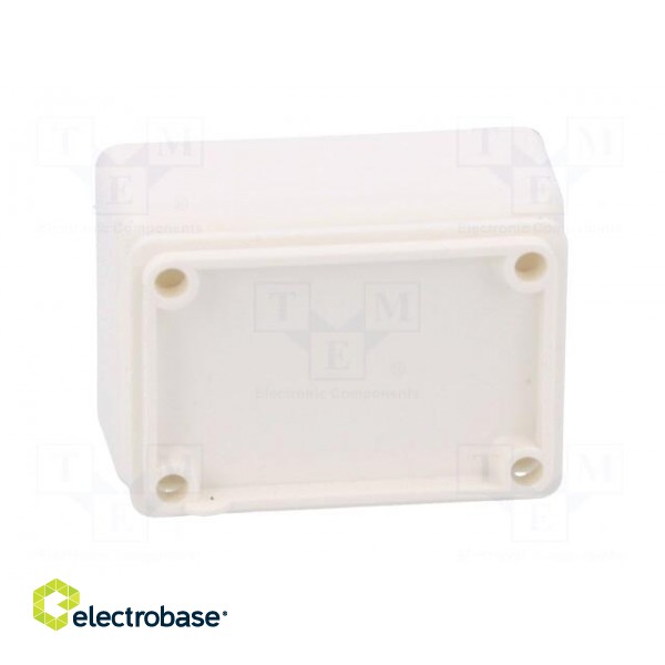 Enclosure: multipurpose | X: 23mm | Y: 33mm | Z: 16mm | ABS | white image 8