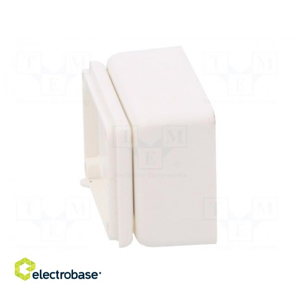 Enclosure: multipurpose | X: 23mm | Y: 33mm | Z: 16mm | ABS | white image 10